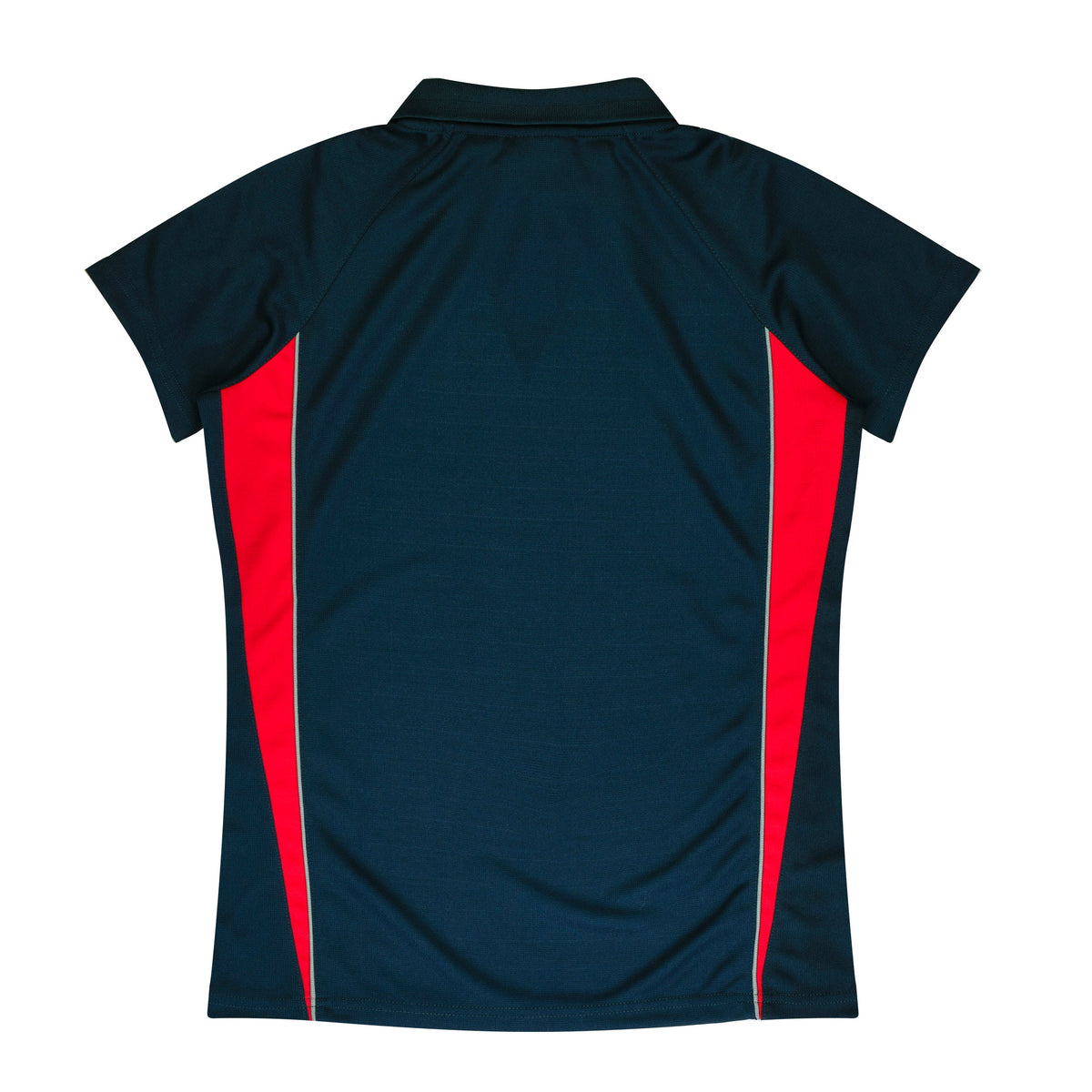 Aussie Pacific Eureka Ladies Polo 2304 - Navy/Red