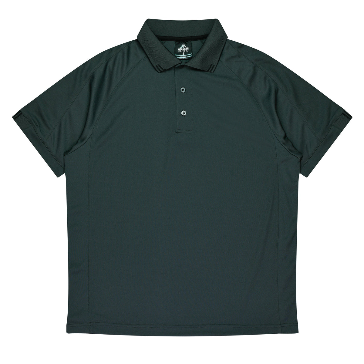 Aussie Pacific Flinders Men's Polo 1308 - Slate/Black