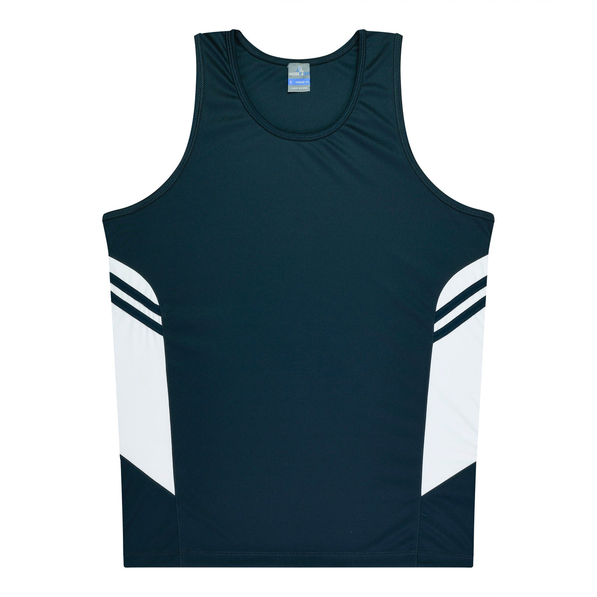 Aussie Pacific Tasman Kids Singlet 3111 - Navy/White