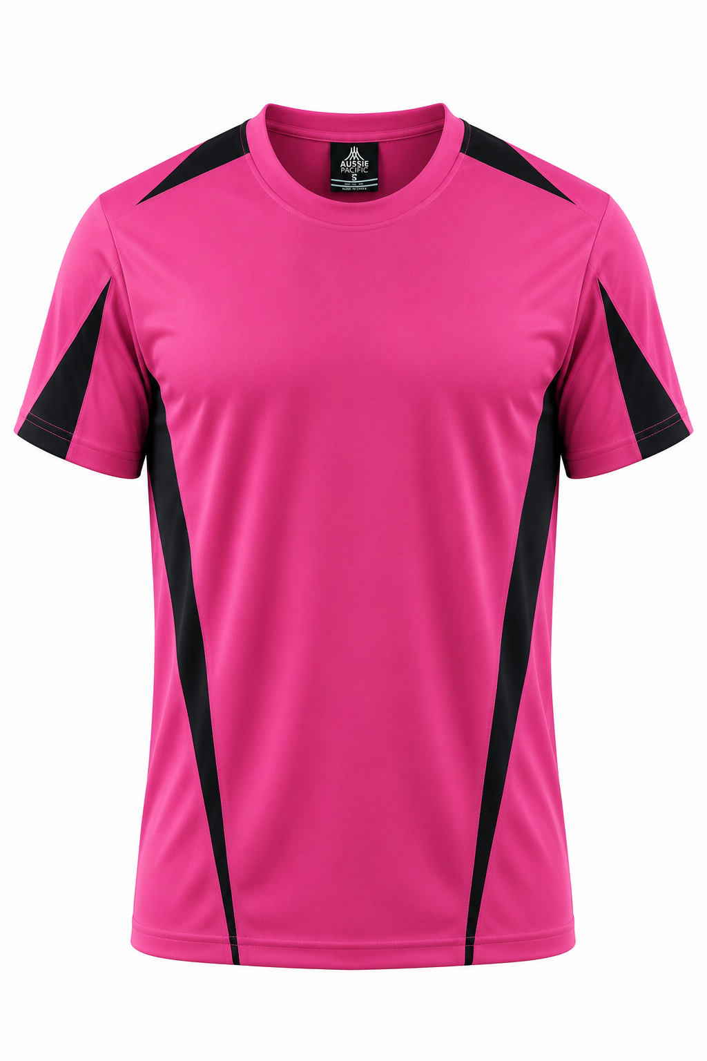 Aussie Pacific Eureka Kids Tee 3204 - Pink/Black