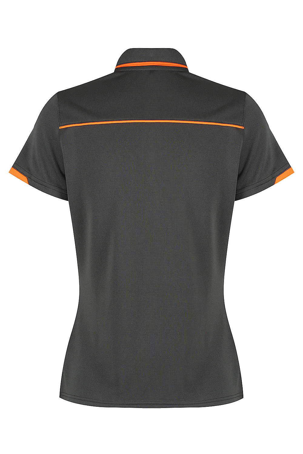 Aussie Pacific Currumbin Ladies Polo 2320 - Slate/Hi Viz Orange