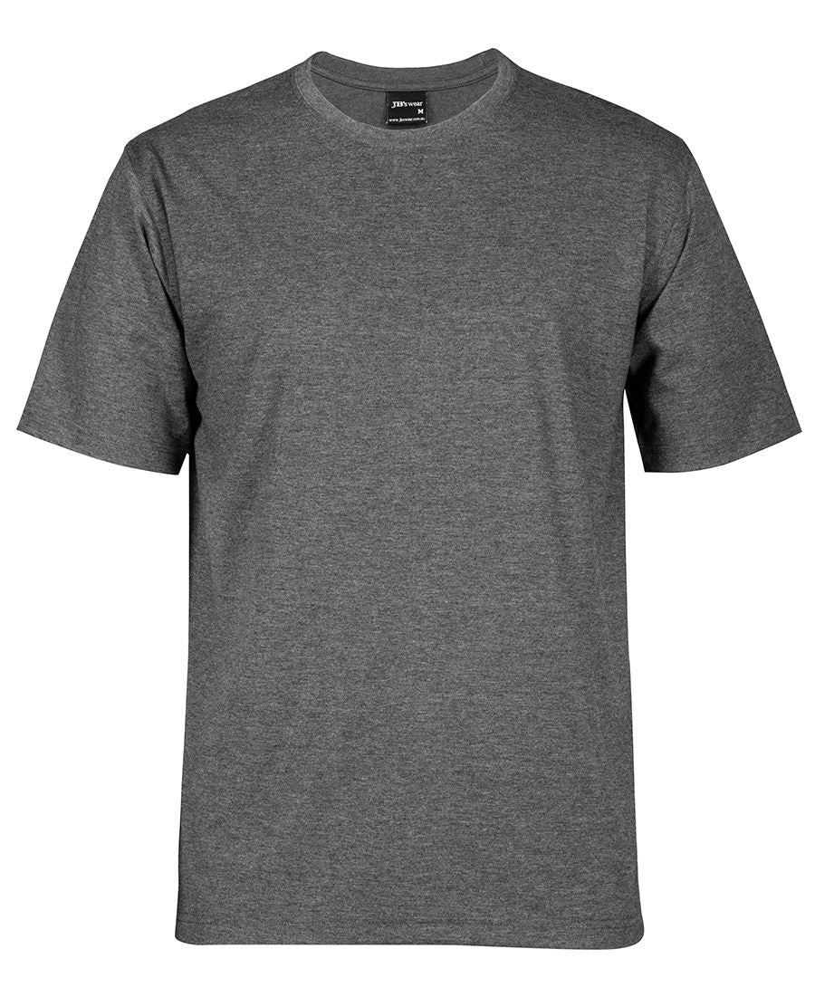 JB's Tee - Charcoal Marle - Front