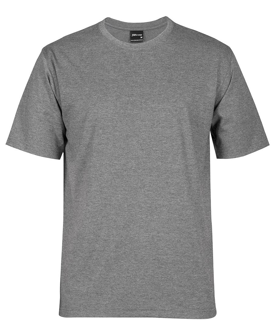 JB's Tee - Grey Marle - Front