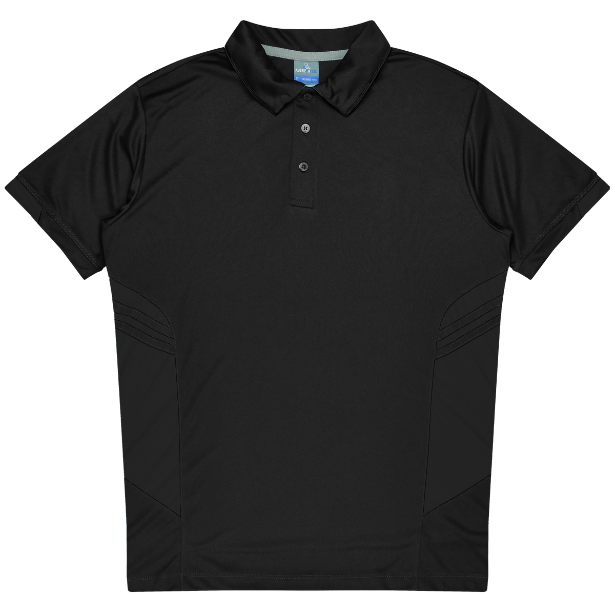 Aussie Pacific Tasman Kids Polo 3311 - Black