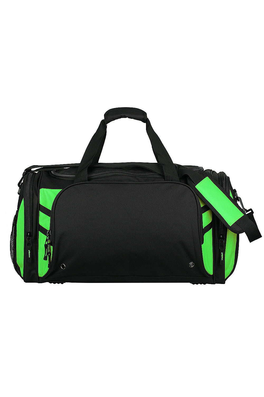 Aussie Pacific Tasman Sports Bag 4001 - Black/Neon Green