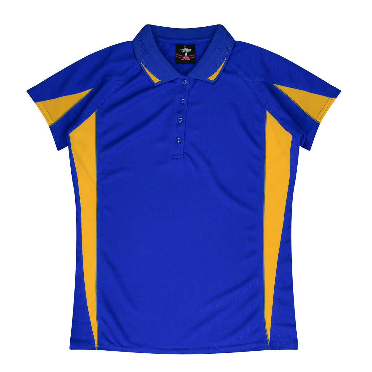 Aussie Pacific Eureka Ladies Polo 2304 - Royal/Gold