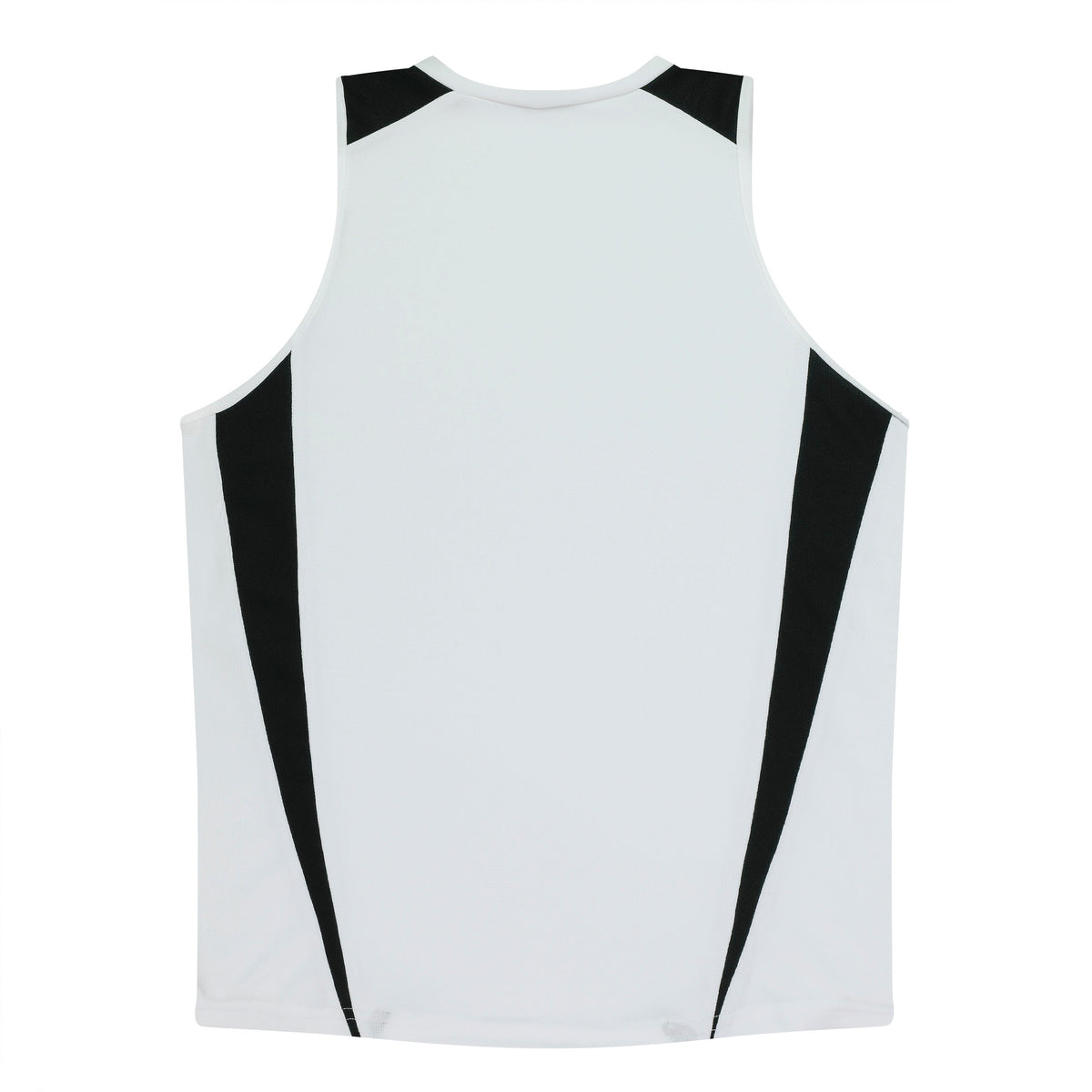 Aussie Pacific Eureka Ladies Singlet 2104 - White/Black