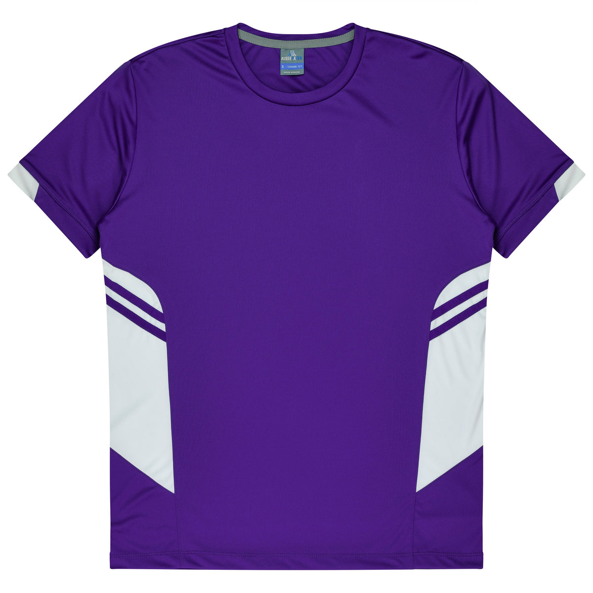 Aussie Pacific Tasman Kids Tee 3211 - Purple/White