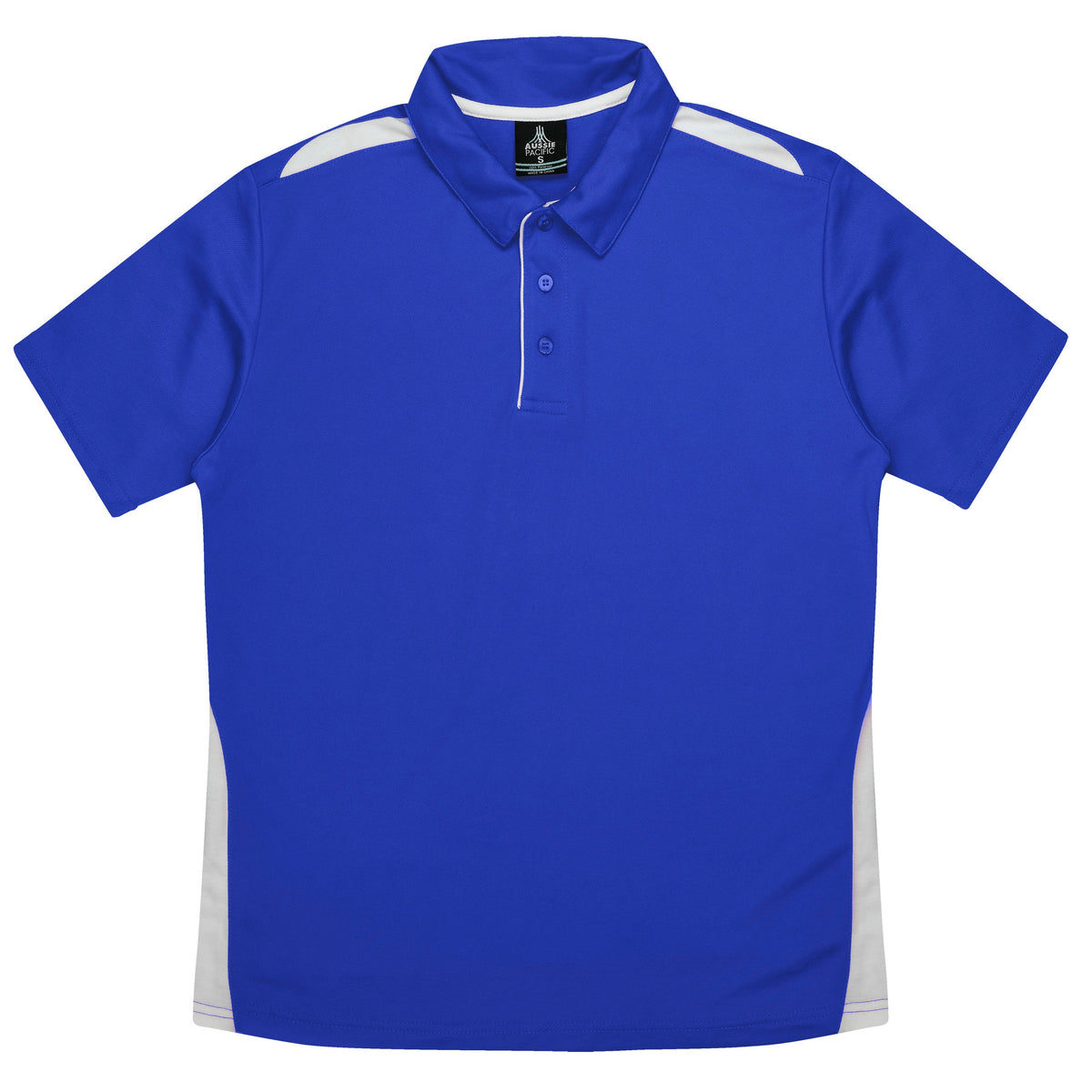 Aussie Pacific Paterson Kids Polo 3305 - Royal/White