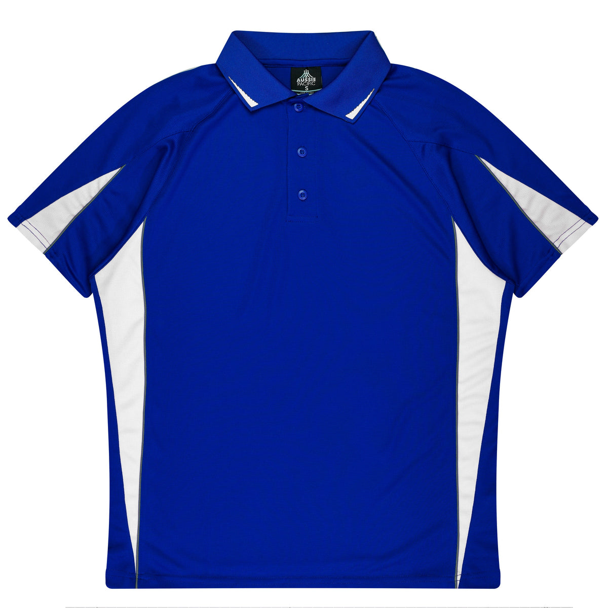 Aussie Pacific Eureka Kids Polo 3304 - Royal/White