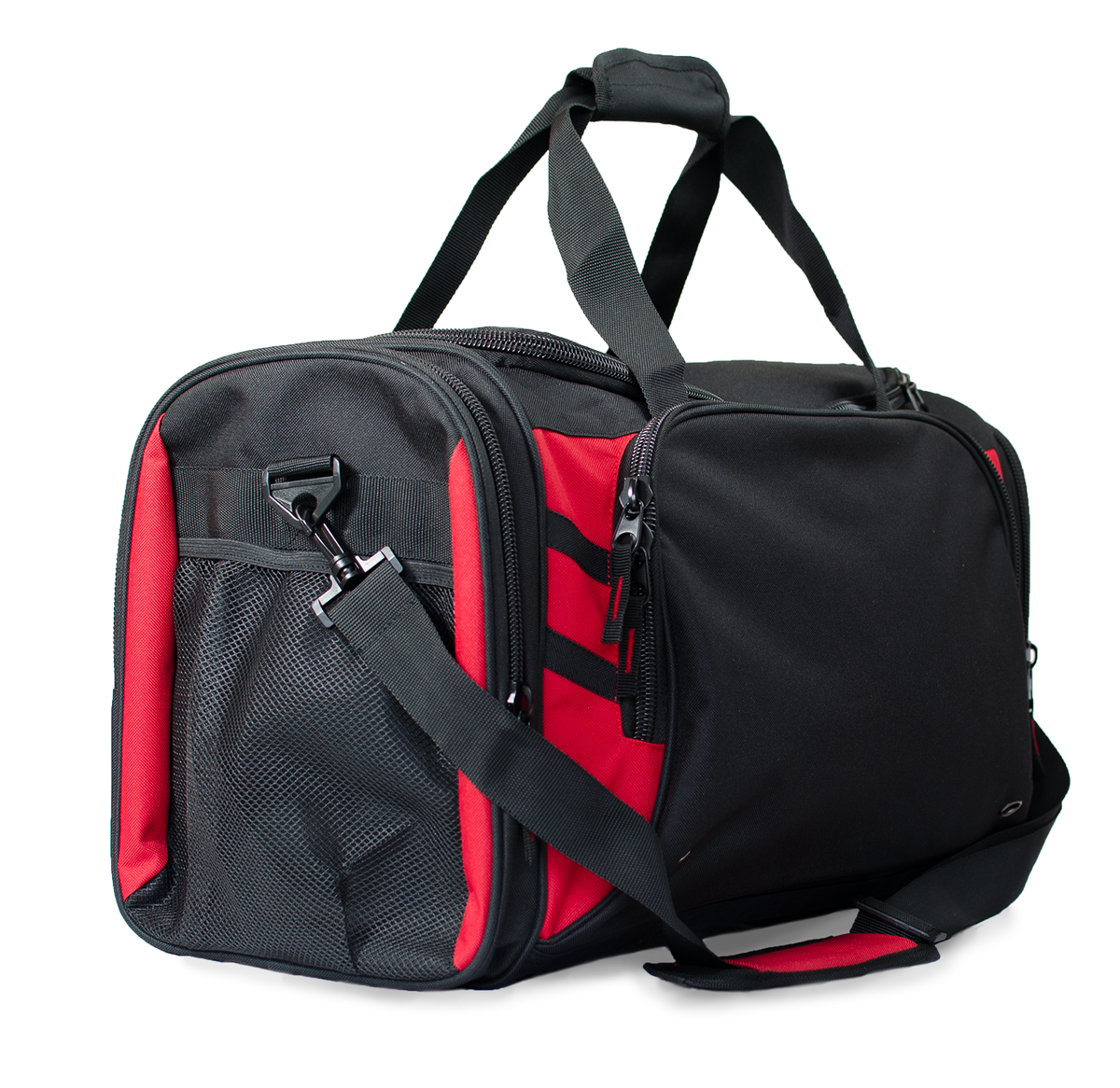 Aussie Pacific Tasman Sports Bag 4001 - Black/Red
