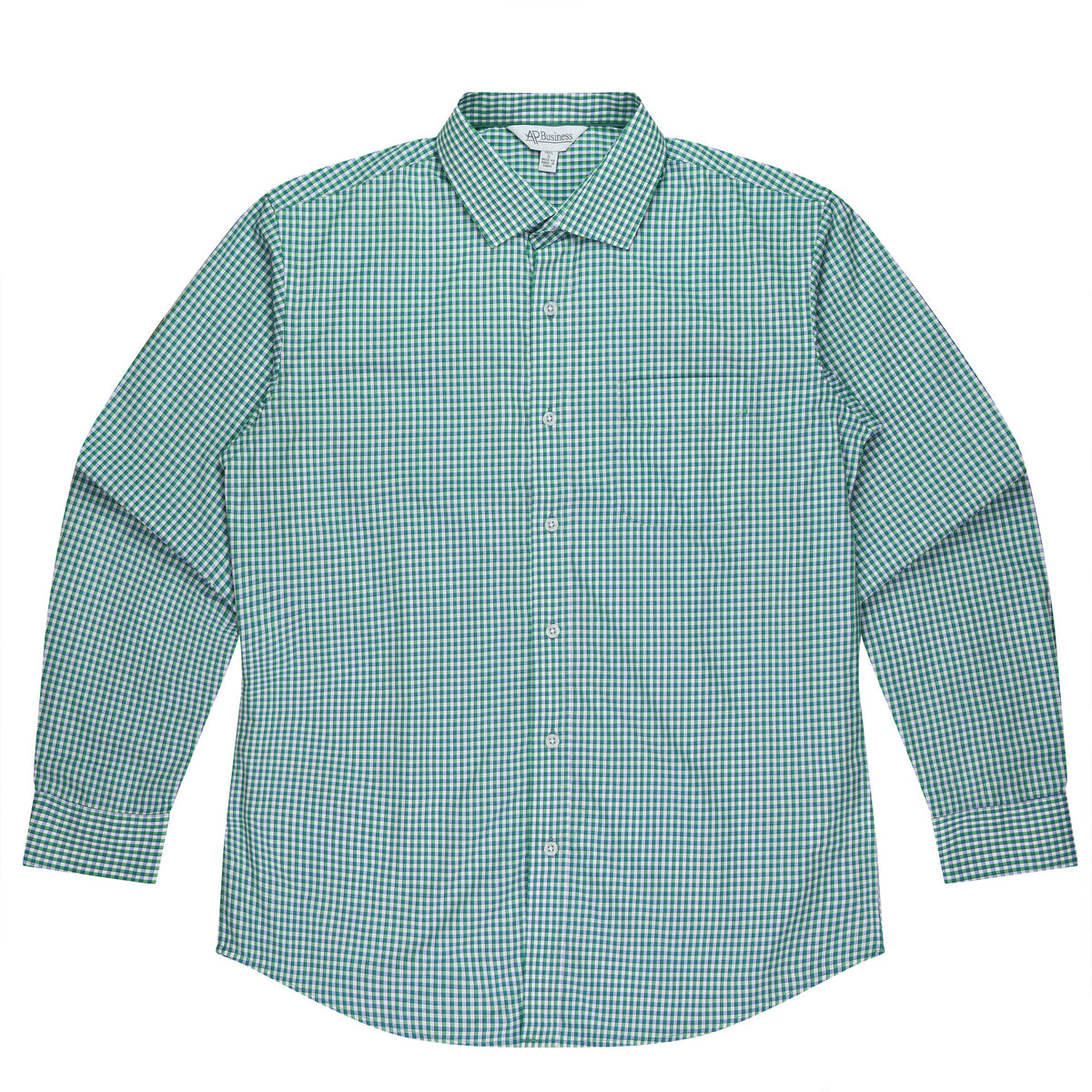 Aussie Pacific Epsom Men's Shirt Long Sleeve 1907L - Emerald