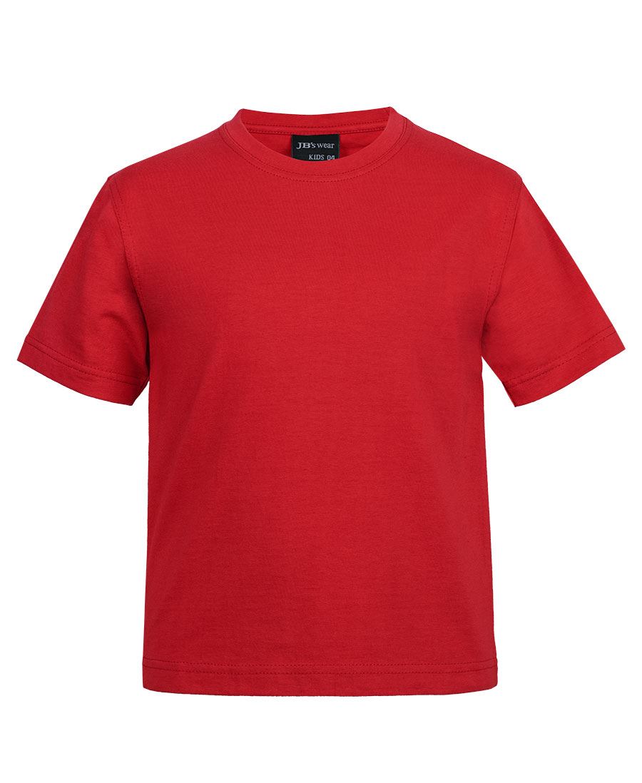 JB's Kids Tee - Red - Front