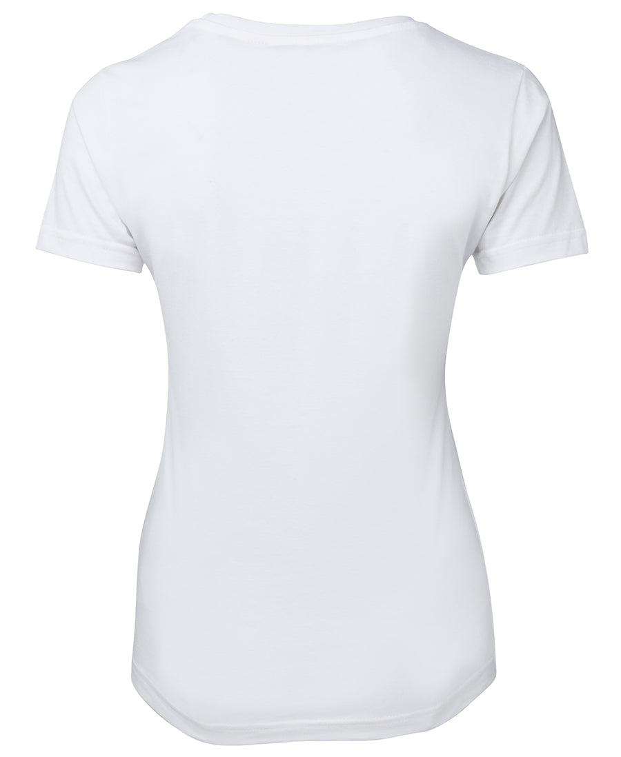 JB's Ladies Tee - White - Back