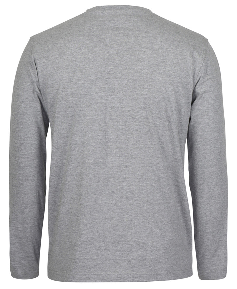C of C Long Sleeve Non-Cuff Tee - 13% Marle - Back