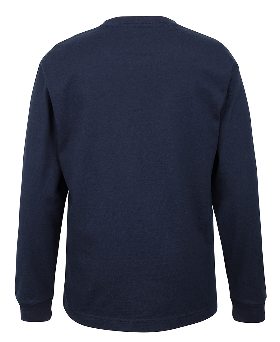 C of C Kids & Adults Long Sleeve Tee - Navy - Back