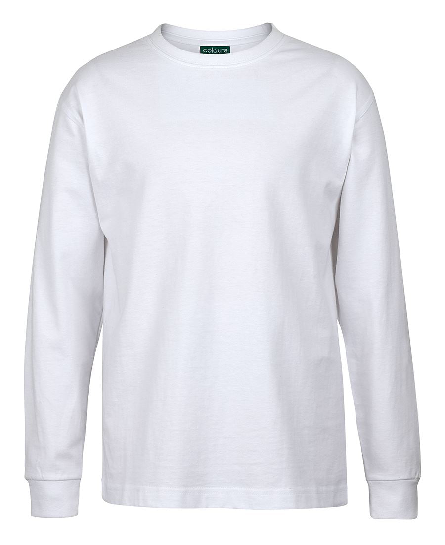 C of C Kids & Adults Long Sleeve Tee - White - Front