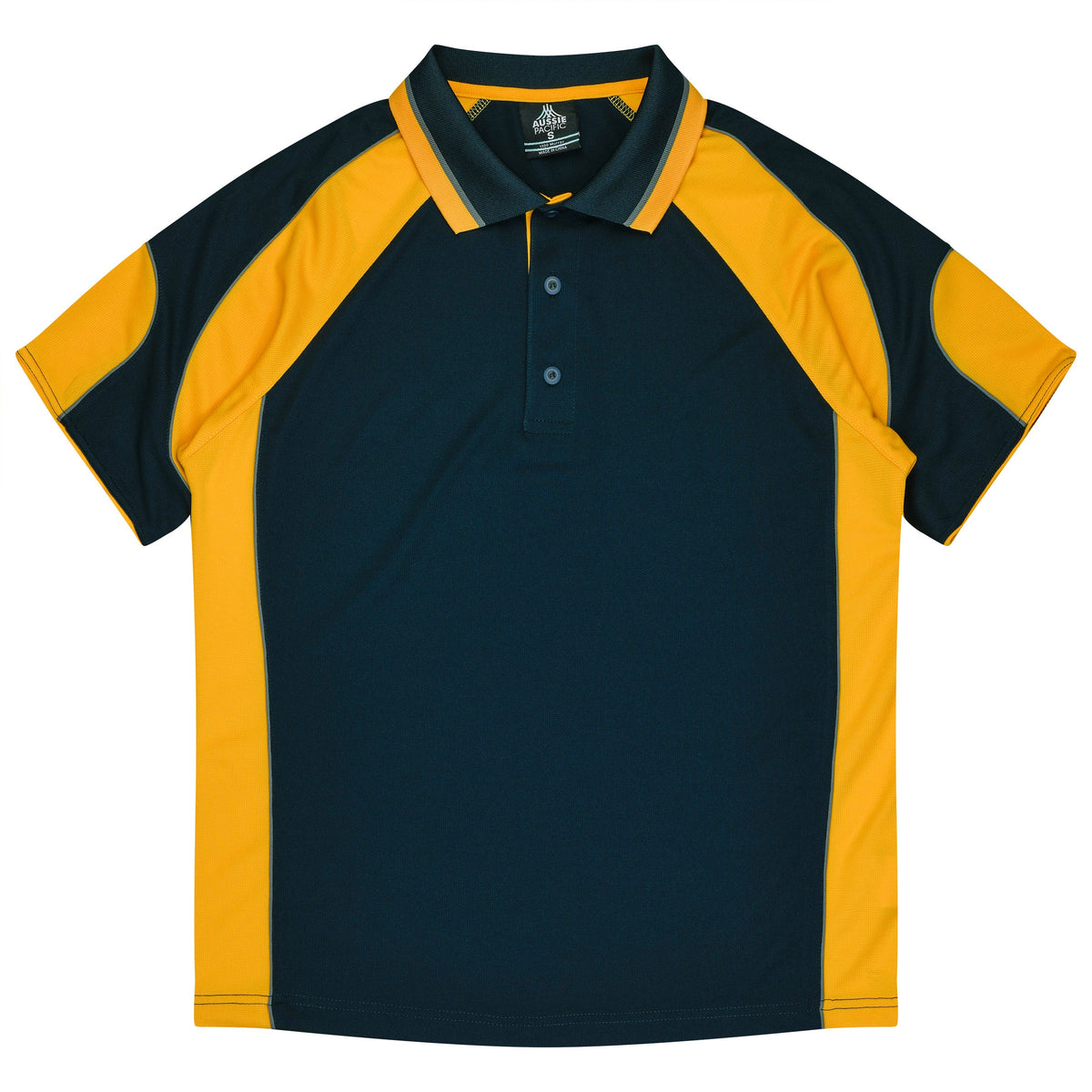 Aussie Pacific Murray Kids Polo 3300 - Navy/Gold