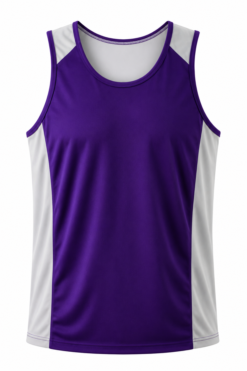 Aussie Pacific Premier Men's Singlet 1101 - Purple/White