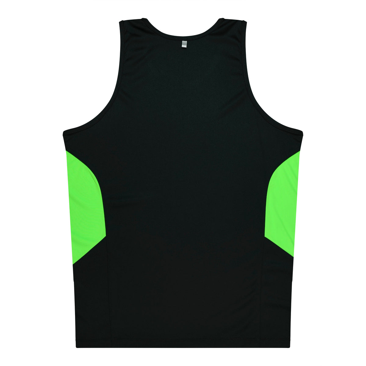 Aussie Pacific Tasman Kids Singlet 3111 - Black/Neon Green