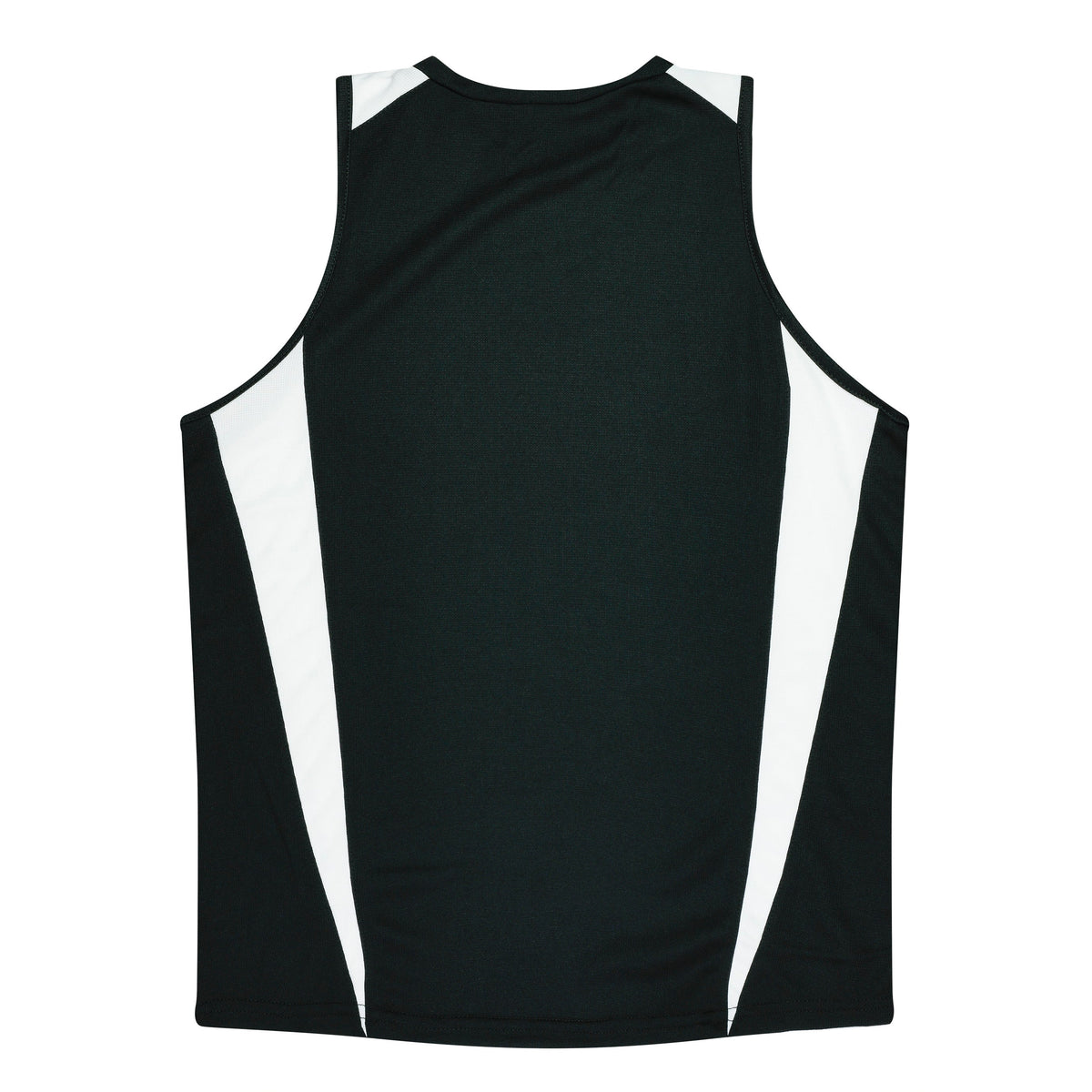 Aussie Pacific Eureka Ladies Singlet 2104 - Black/White