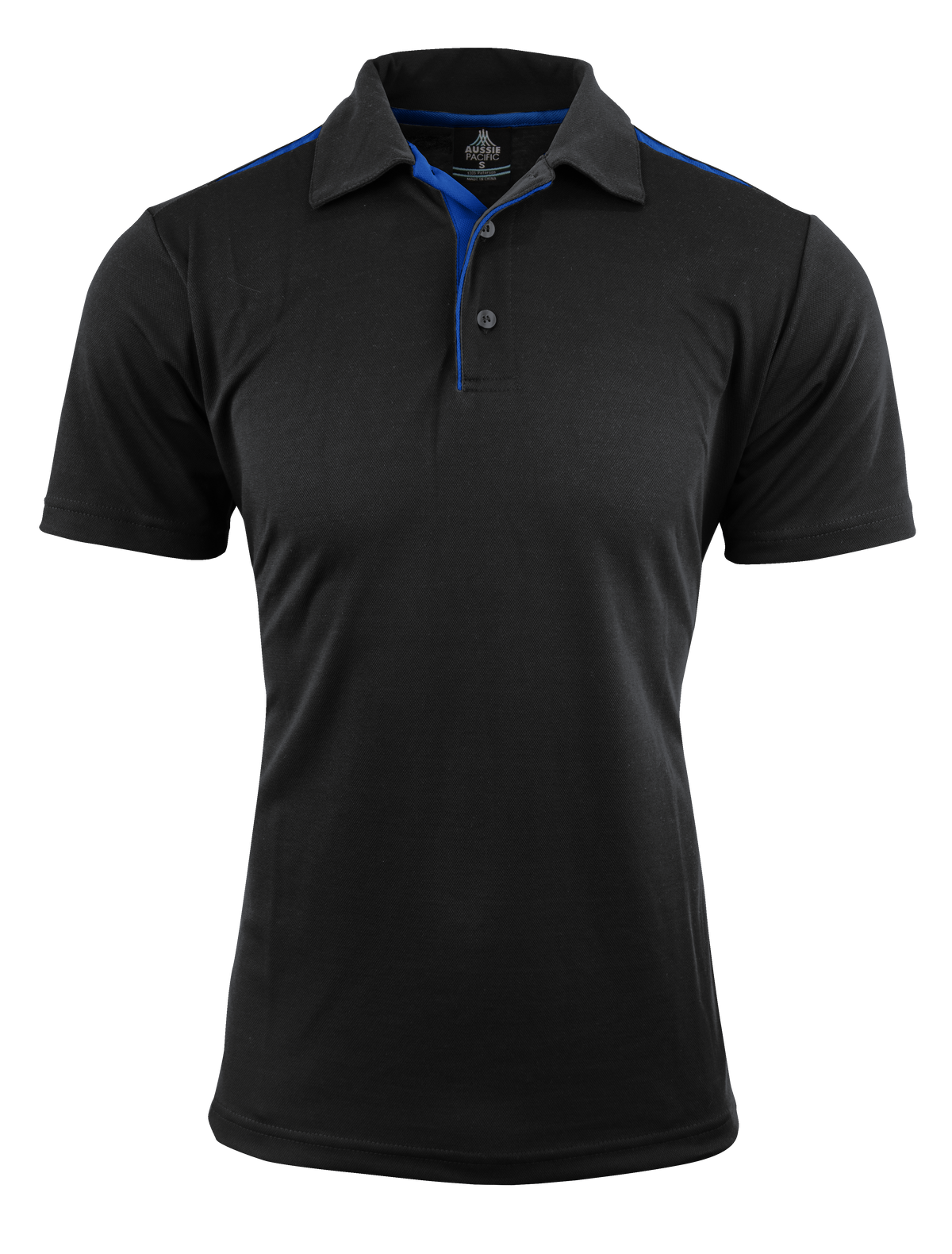 Aussie Pacific Paterson Men's Polo 1305 - Black/Royal