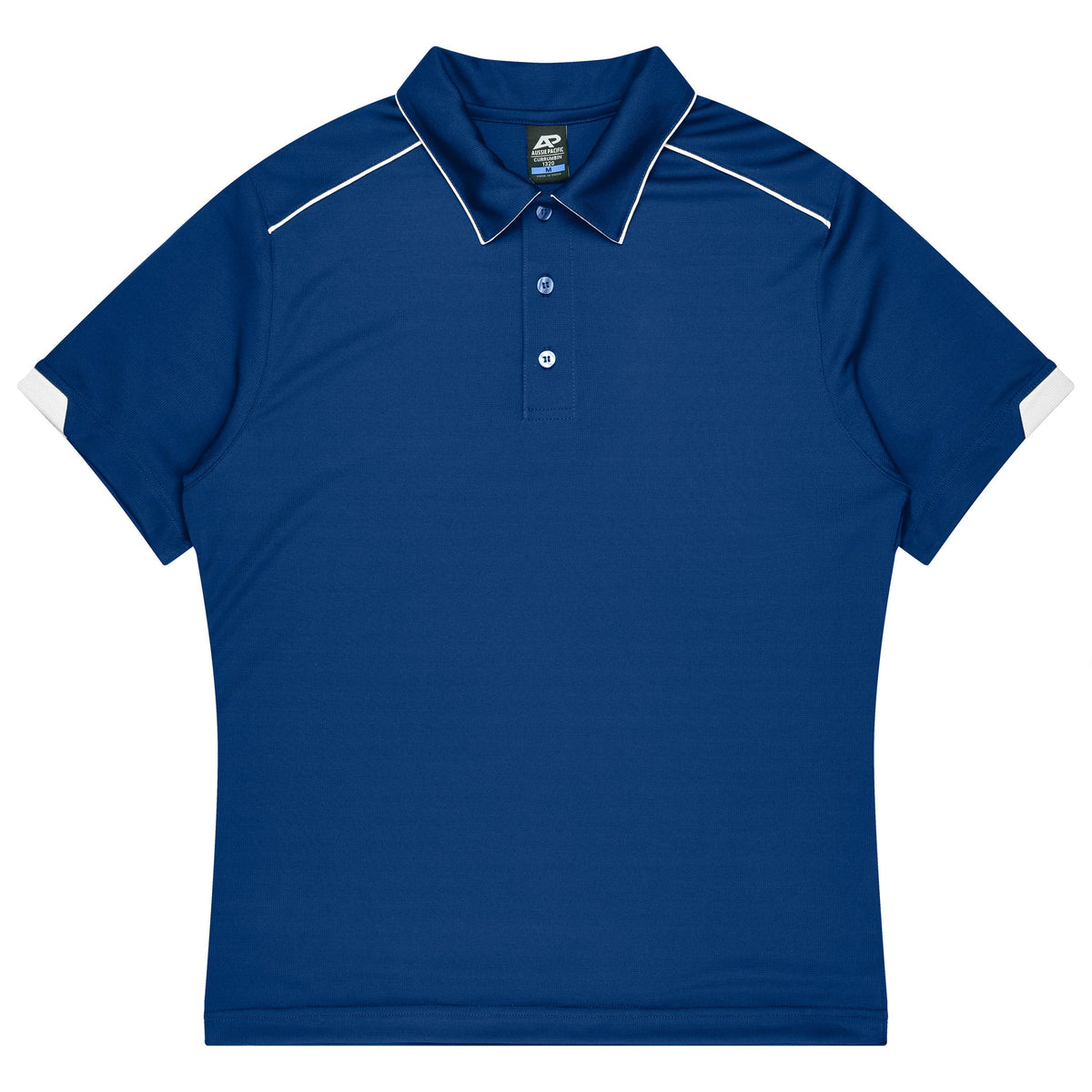 Aussie Pacific Currumbin Kids Polo 3320 - Royal/White