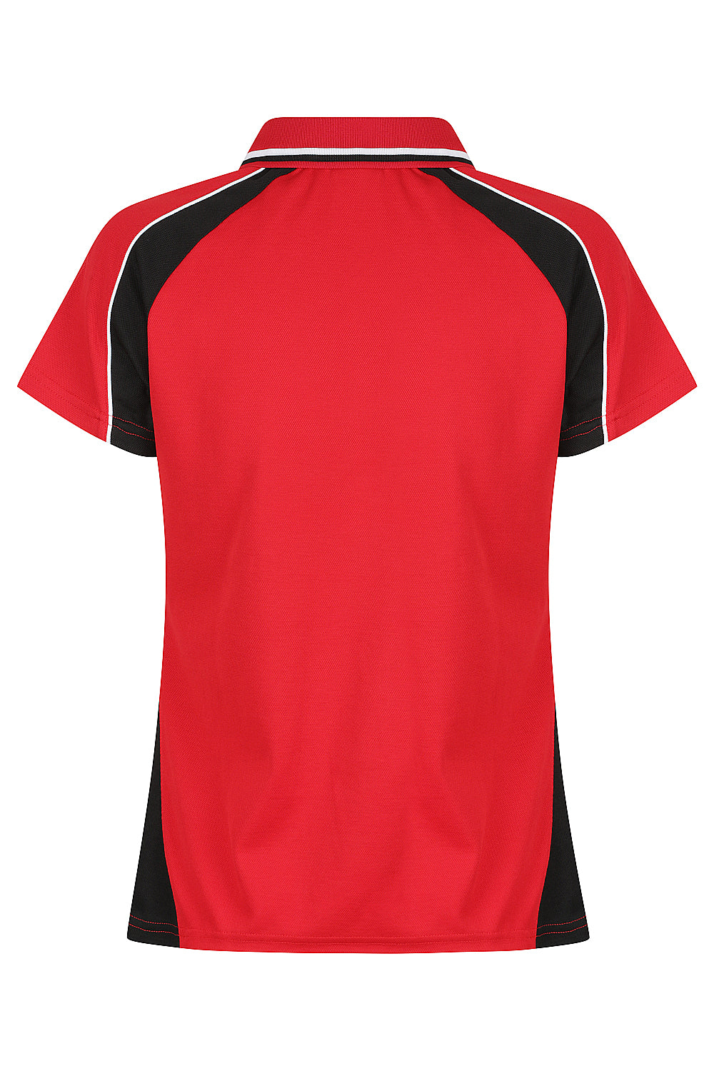 Aussie Pacific Panorama Ladies Polo 2309 - Red/Black/White