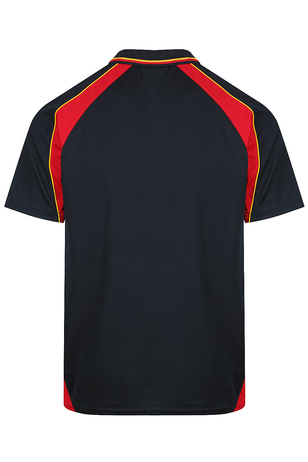 Aussie Pacific Panorama Men's Polo 1309 - Navy/Red/Gold