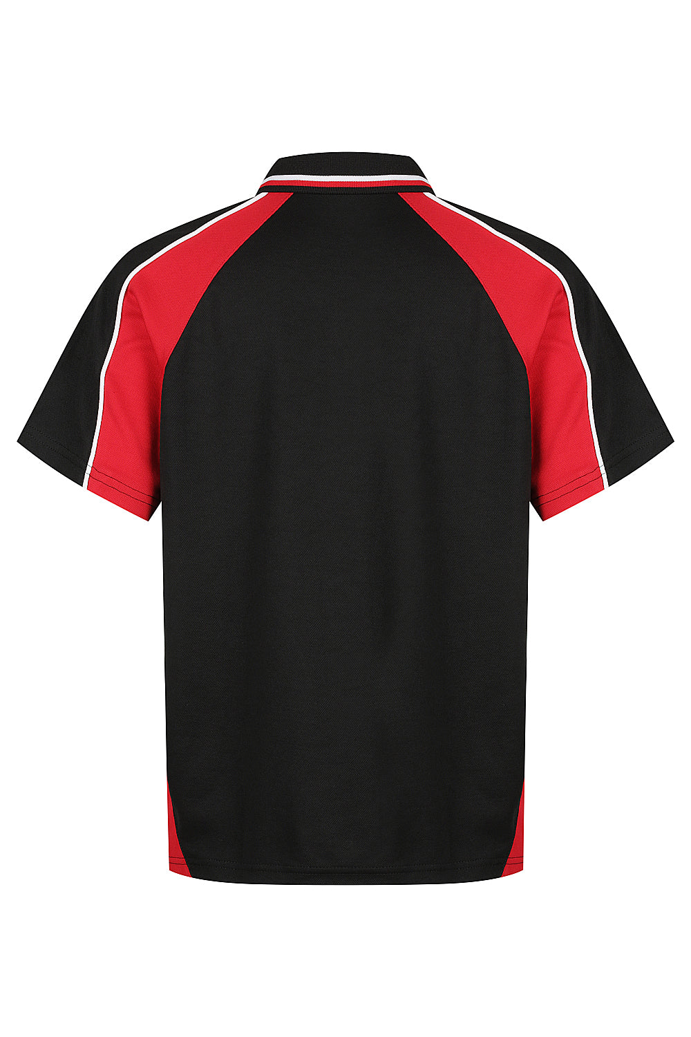 Aussie Pacific Panorama Kids Polo 3309 - Black/Red/White