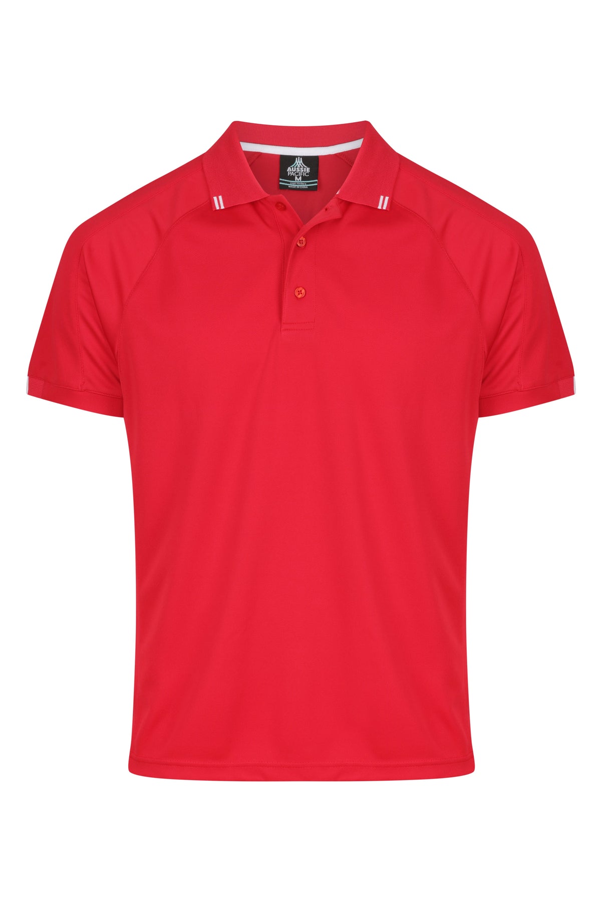 Aussie Pacific Flinders Men's Polo 1308 - Red/White
