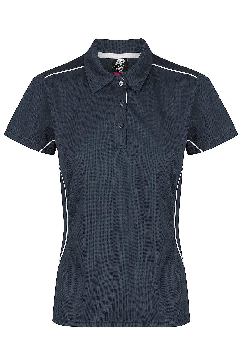 Aussie Pacific Kuranda Ladies Polo 2323 - Navy/White