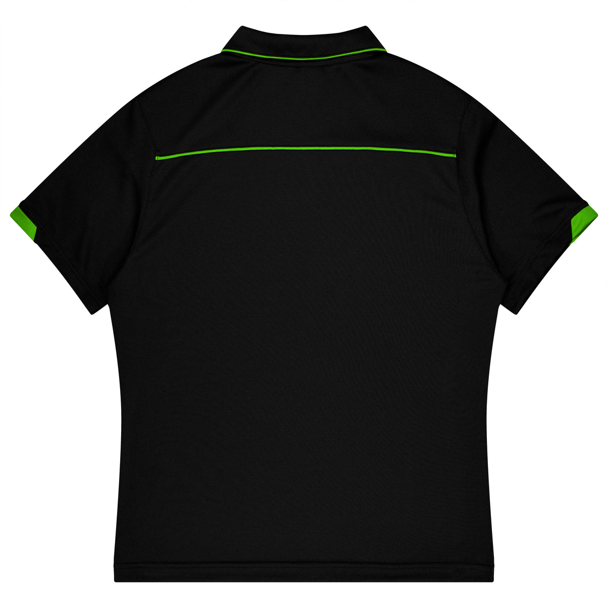 Aussie Pacific Currumbin Kids Polo 3320 - Black/Kawa Green