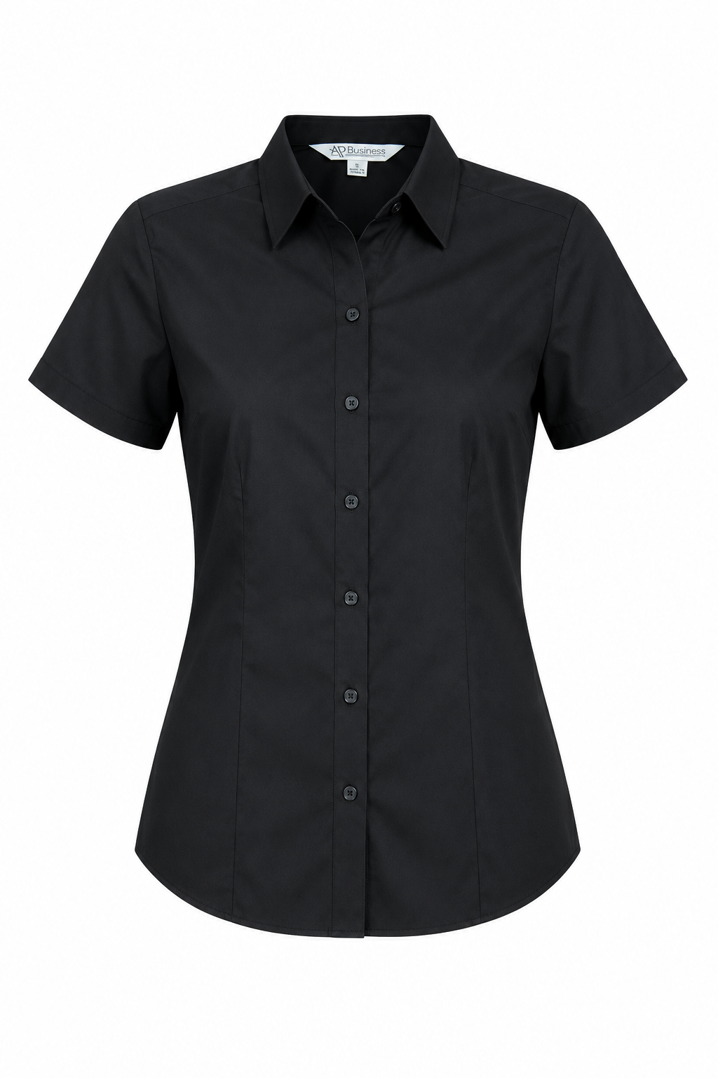Aussie Pacific Kingswood Ladies Shirt Short Sleeve 2910S - Black