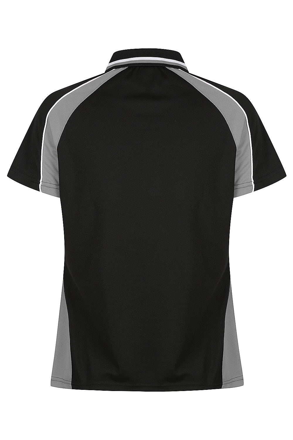 Aussie Pacific Panorama Ladies Polo 2309 - Black/Ashe/White