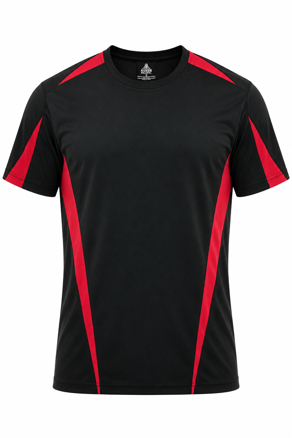 Aussie Pacific Eureka Men's Tee 1204 - Black/Red