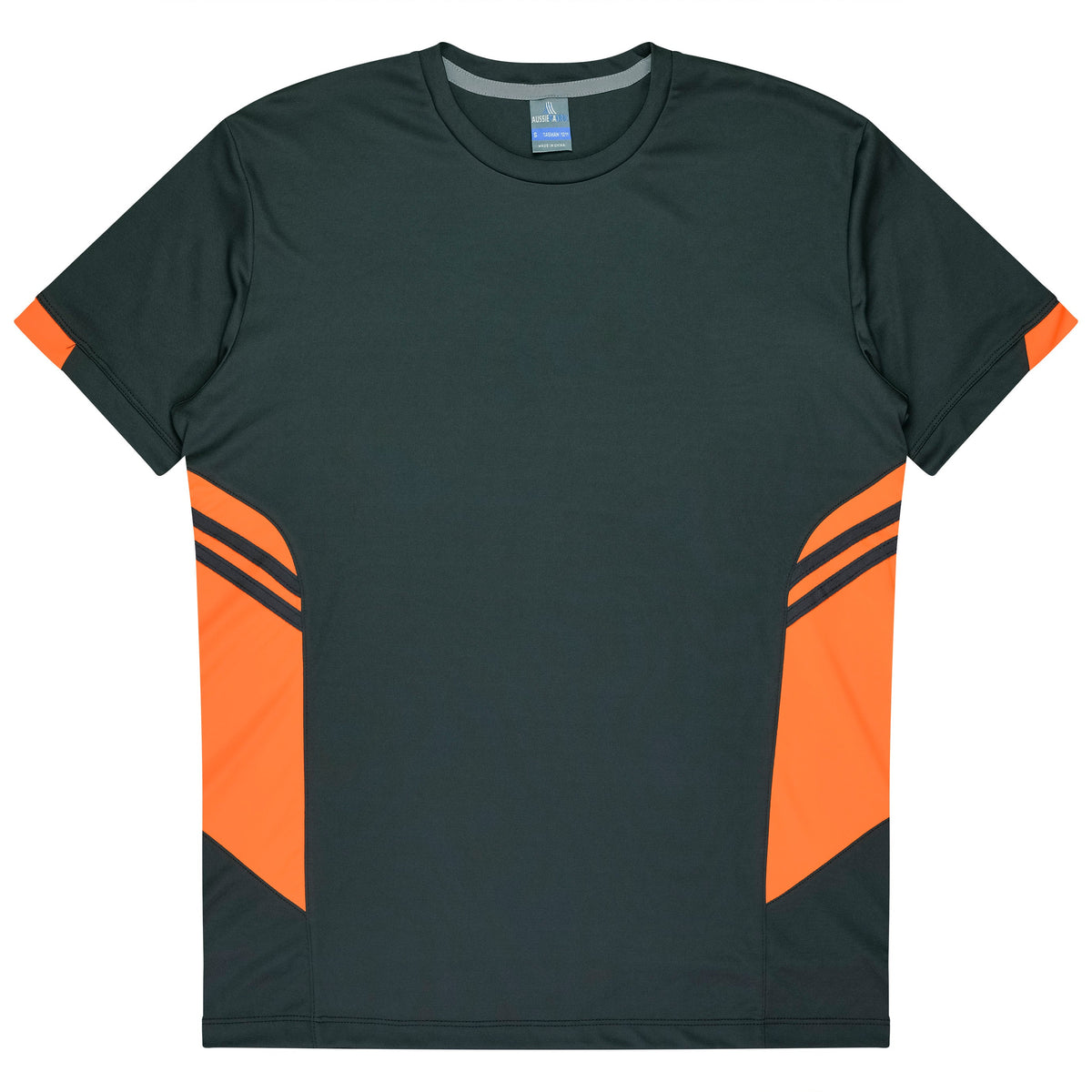 Aussie Pacific Tasman Kids Tee 3211 - Slate/Neon Orange