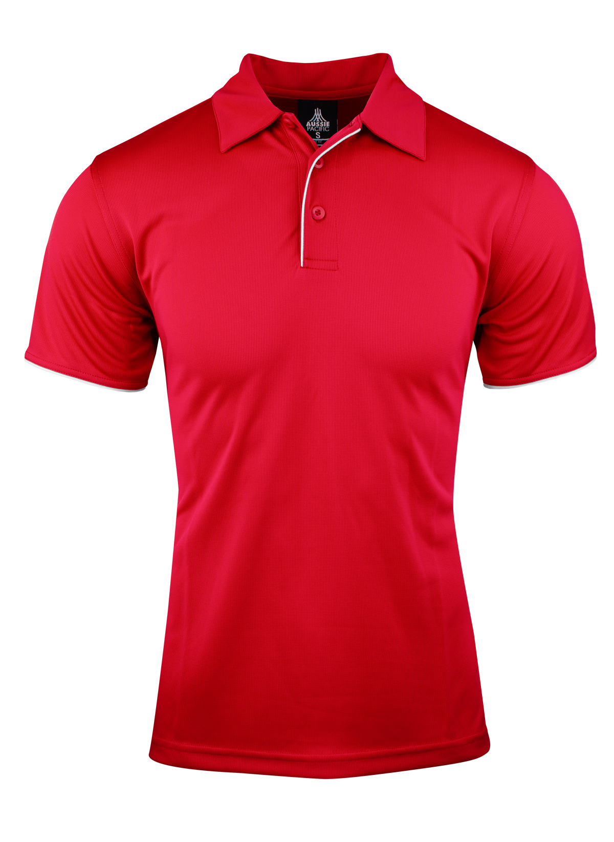 Aussie Pacific Yarra Men's Polo 1302 - Red/White