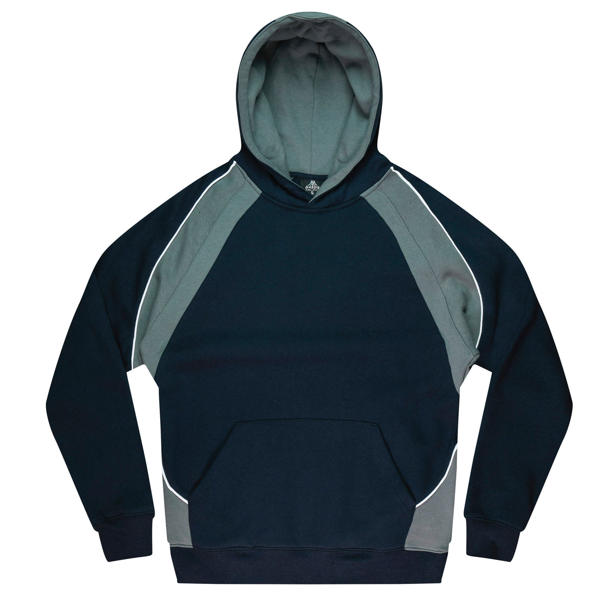 Aussie Pacific Huxley Kids Hoodie 3509 - Navy/Ashe/White
