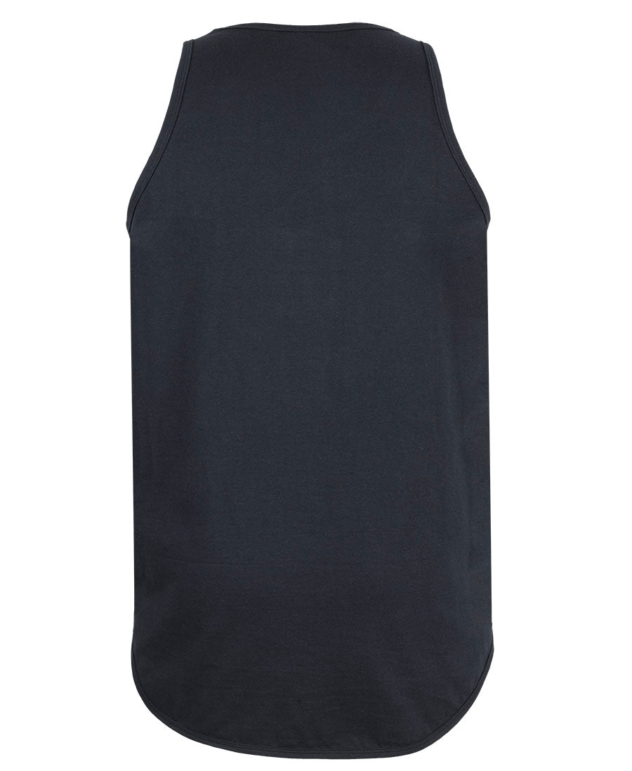 JB's Drop Tail Singlet - Black - Back