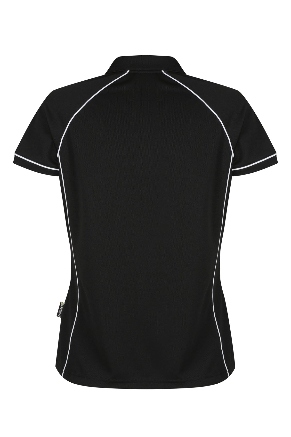Aussie Pacific Endeavour Ladies Polo 2310 - Black/White