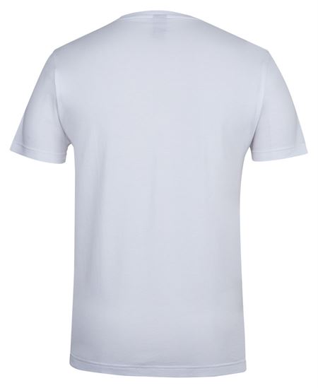 C of C COTTON S/S STRETCH TEE - White - Back