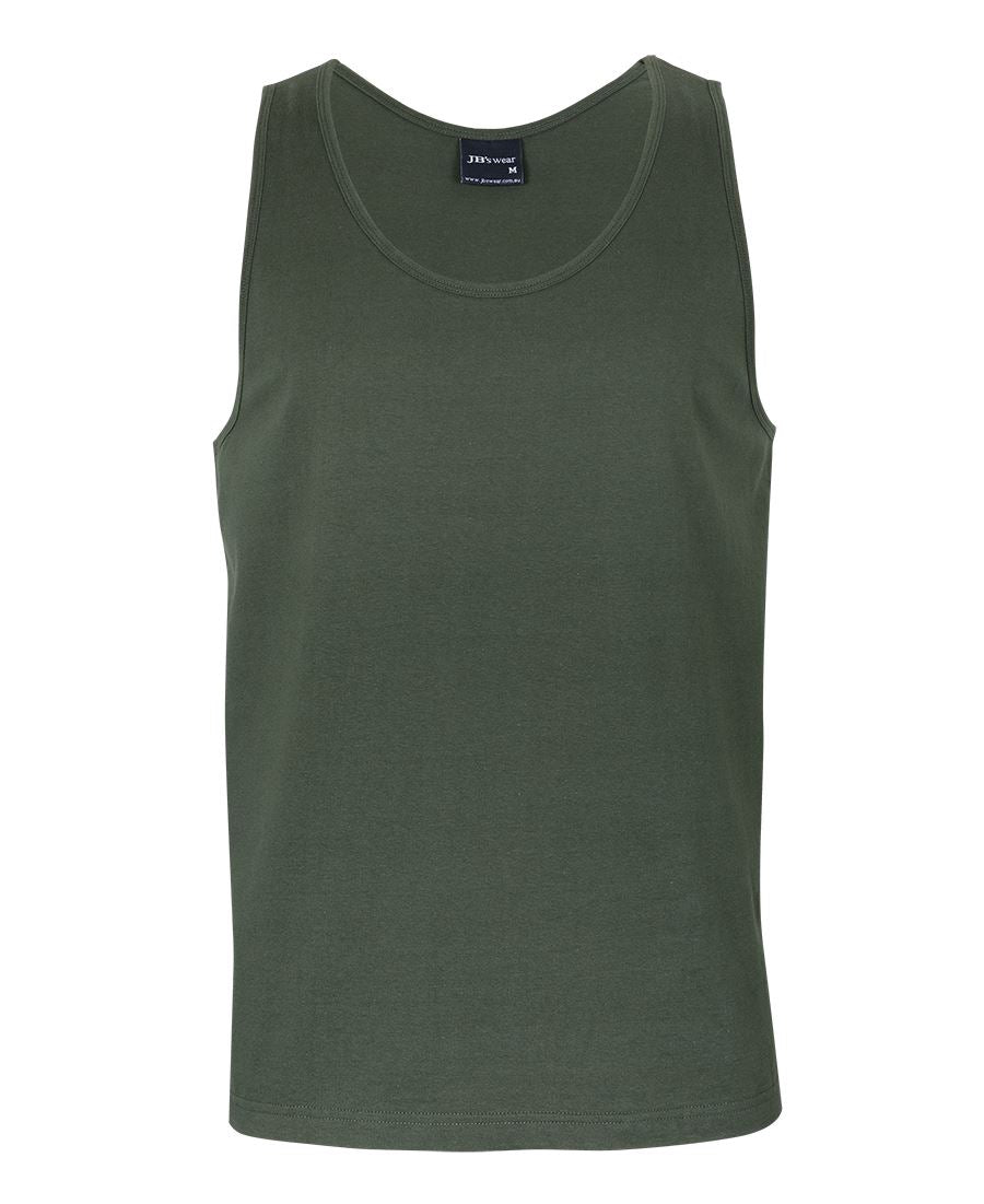 JB's Singlet - Army - Front