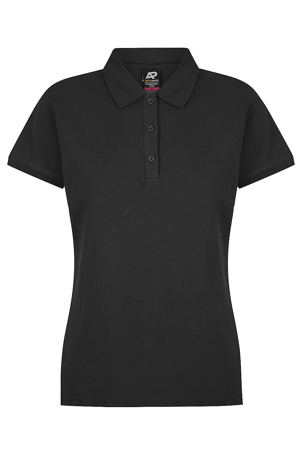 Aussie Pacific Claremont Ladies Polo 2315 - Black