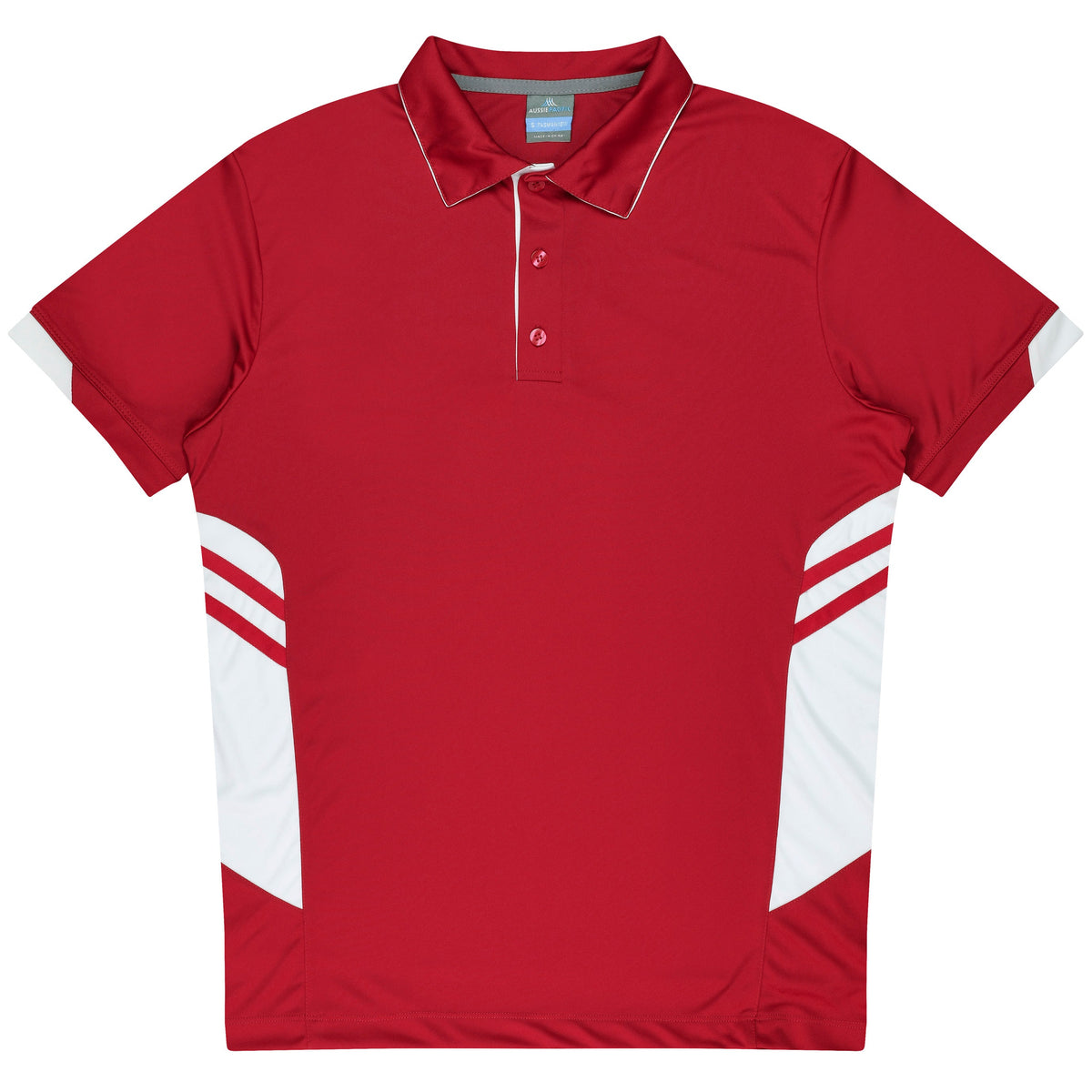 Aussie Pacific Tasman Kids Polo 3311 - Red/White