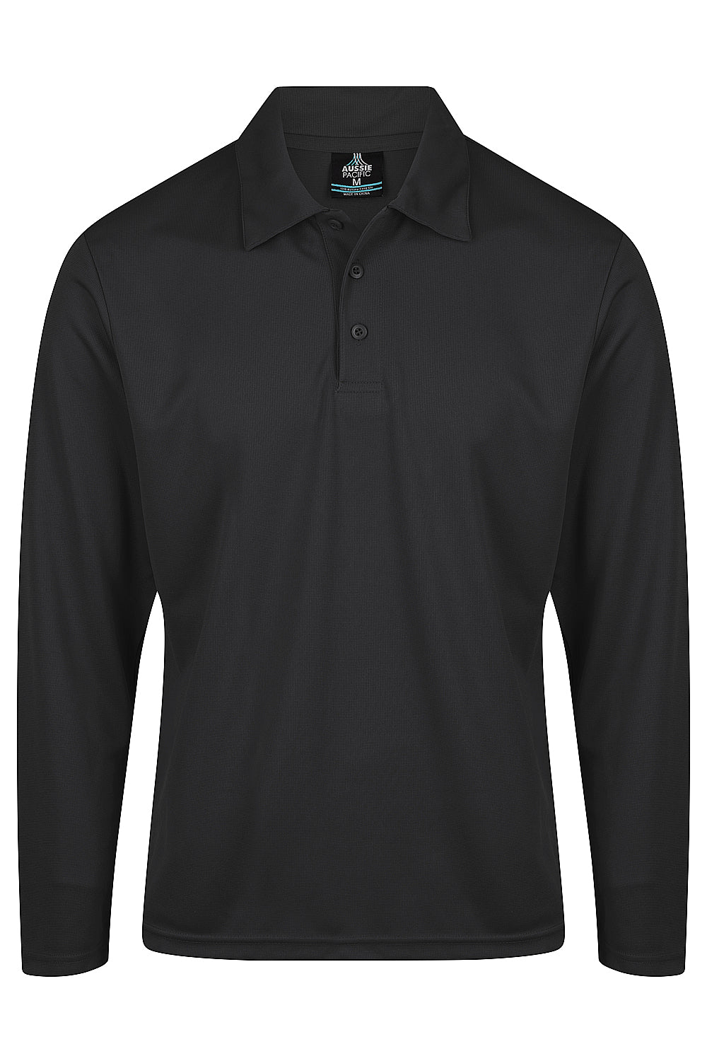 Aussie Pacific Botany Men's Polo 1316 - Black