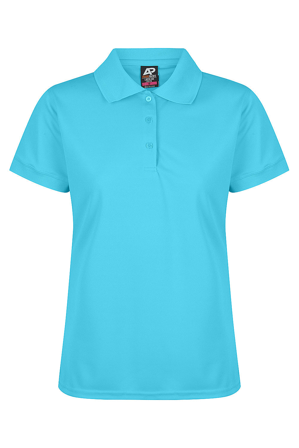 Aussie Pacific Lachlan Ladies Polo 2314 - Cyan