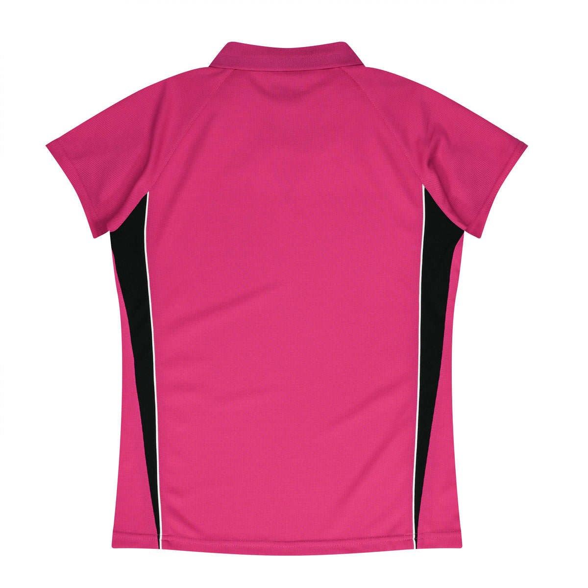 Aussie Pacific Eureka Ladies Polo 2304 - Pink/Black