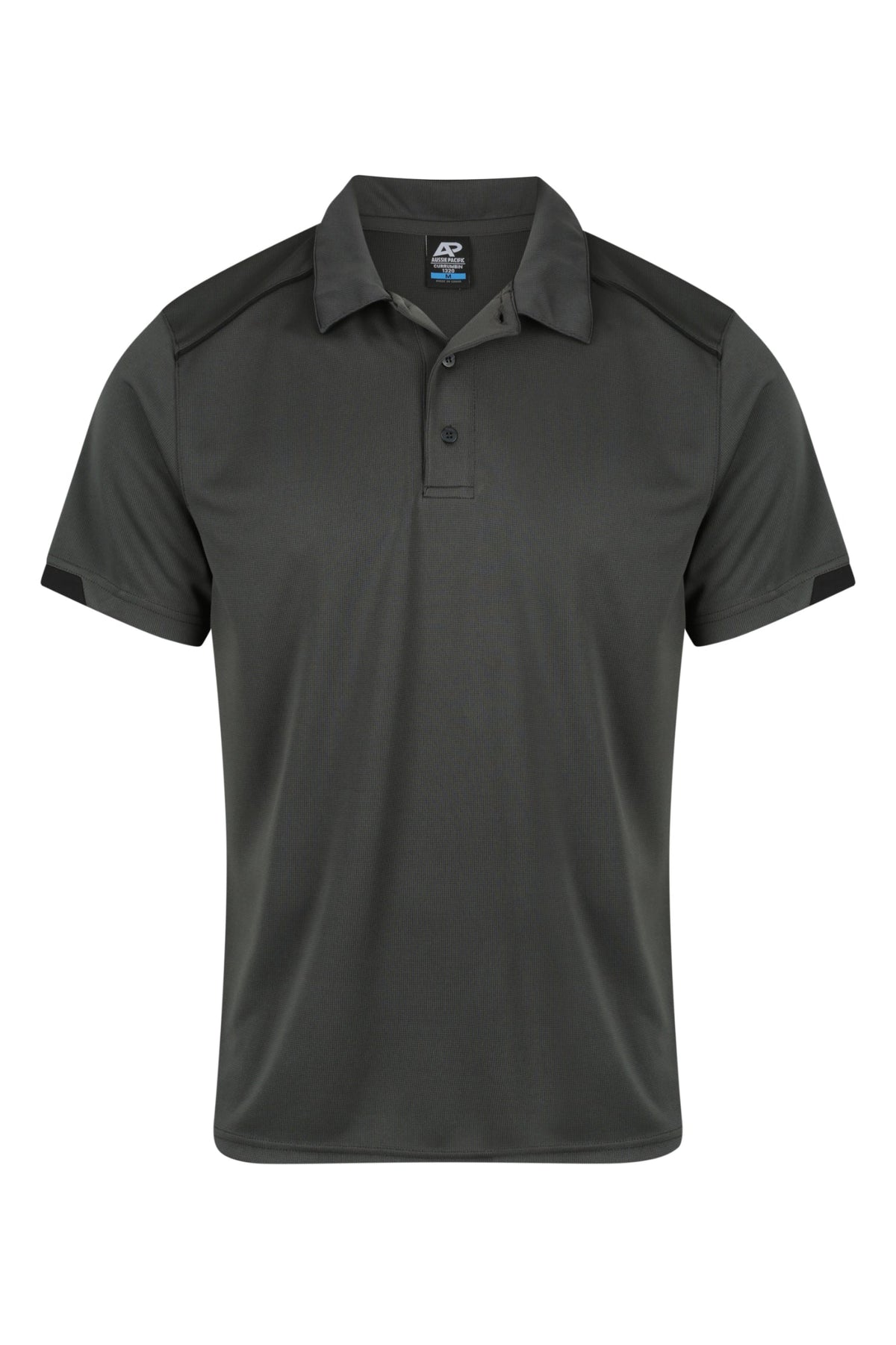 Aussie Pacific Currumbin Men's Polo 1320 - Slate/Black