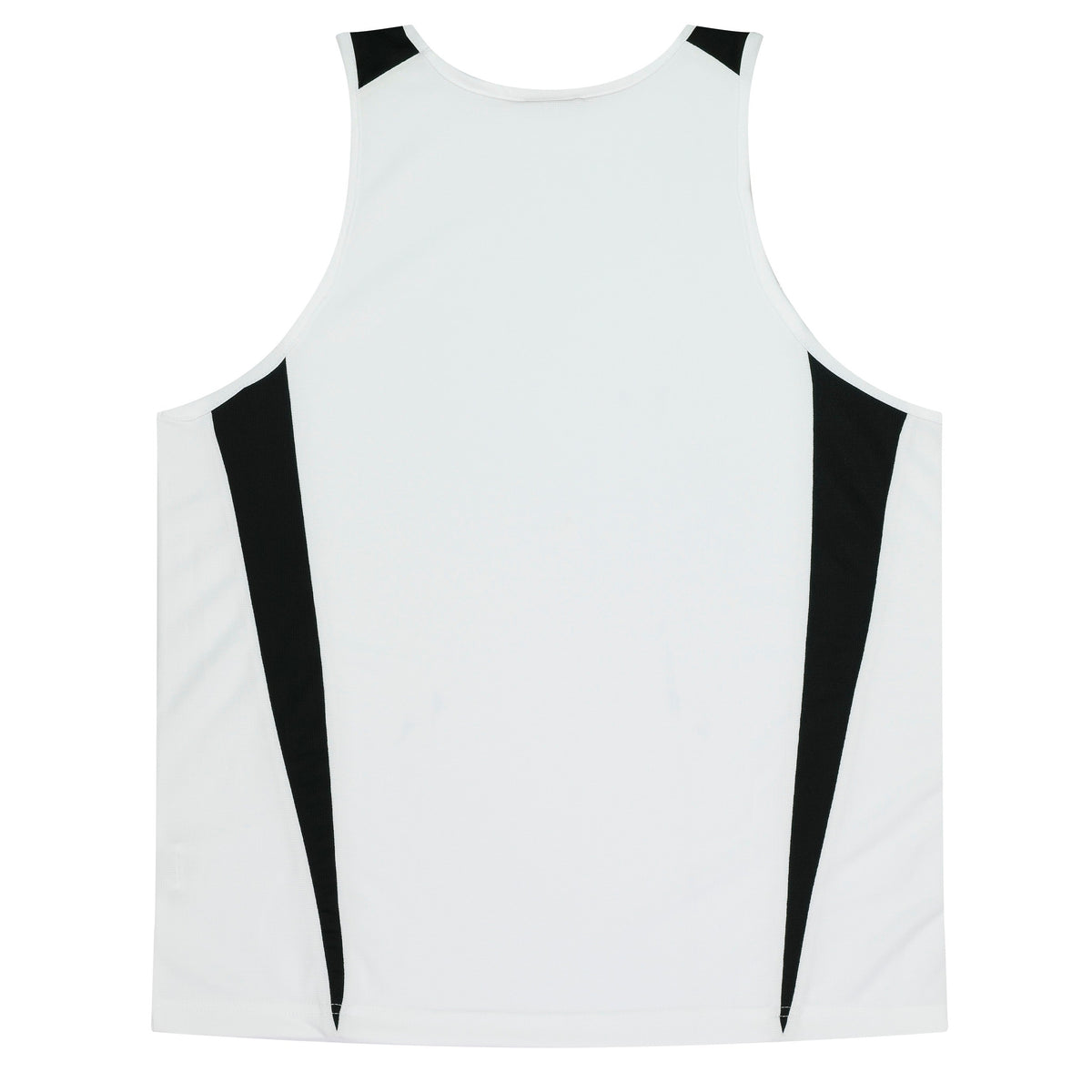 Aussie Pacific Eureka Kids Singlet 3104 - White/Black